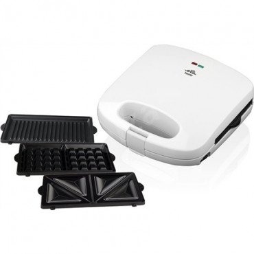 ETA Sandwich maker Tampo ETA415690000 700 W, Number of plates 3, Number of pastry 2, White