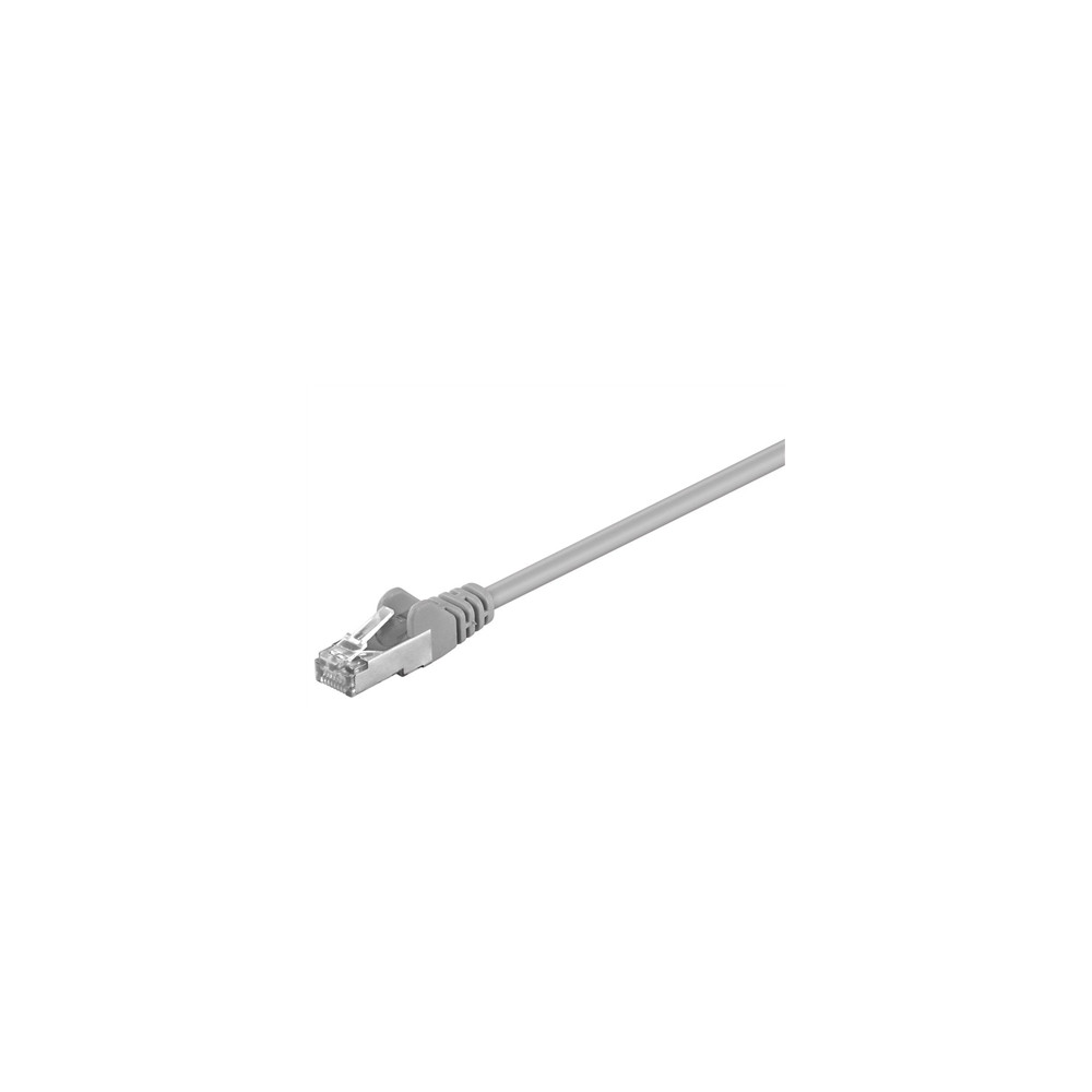 Goobay CAT 5e patchcable, F/UTP RJ45 male (8P8C), RJ45 male (8P8C), 3 m, Grey