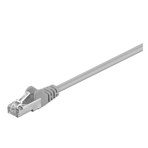 Goobay CAT 5e patchcable, F/UTP RJ45 male (8P8C), RJ45 male (8P8C), 3 m, Grey