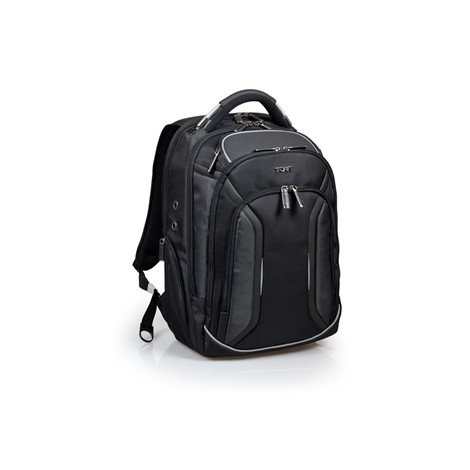 Port Designs Melbourne Fits up to size 15.6 ", Black, Shoulder strap, Waterproof cover, Backpack