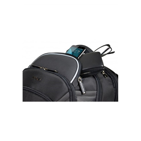 Port Designs Melbourne Fits up to size 15.6 ", Black, Shoulder strap, Waterproof cover, Backpack