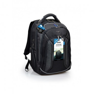 Port Designs Melbourne Fits up to size 15.6 ", Black, Shoulder strap, Waterproof cover, Backpack