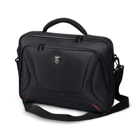 Port Designs Courchevel Fits up to size 15.6 ", Black, Shoulder strap, Messenger - Briefcase