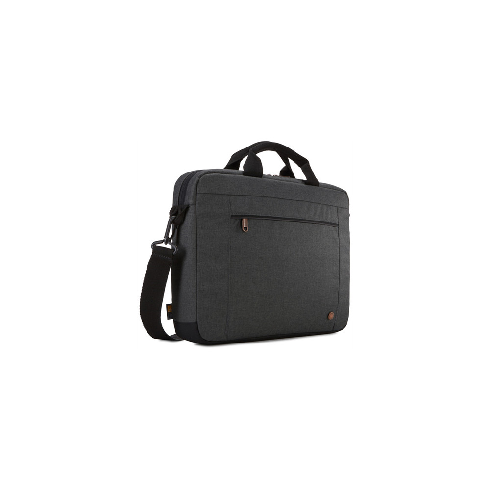 Case Logic Era Attaché Fits up to size 14 ", Obsidian, Shoulder strap, Messenger - Briefcase