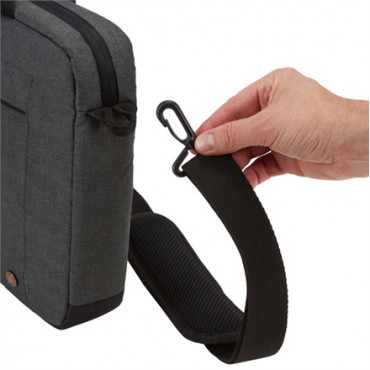 Case Logic Era Attaché Fits up to size 14 ", Obsidian, Shoulder strap, Messenger - Briefcase