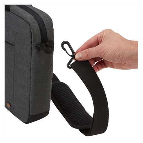 Case Logic Era Attaché Fits up to size 14 ", Obsidian, Shoulder strap, Messenger - Briefcase