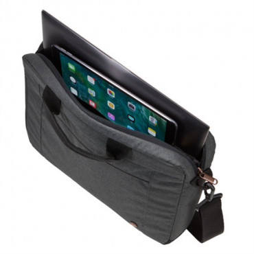 Case Logic Era Attaché Fits up to size 14 ", Obsidian, Shoulder strap, Messenger - Briefcase