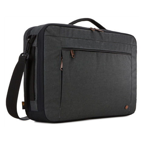 Case Logic Era Hybrid Briefcase Fits up to size 15.6 ", Obsidian, Shoulder strap, Messenger - Briefcase/Backpack