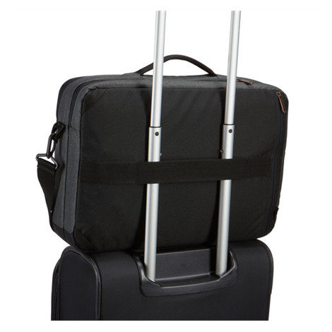 Case Logic Era Hybrid Briefcase Fits up to size 15.6 ", Obsidian, Shoulder strap, Messenger - Briefcase/Backpack