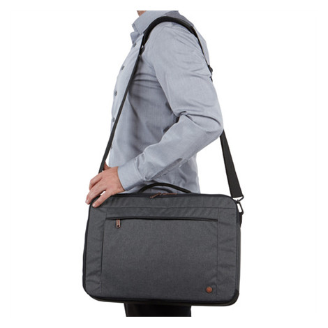 Case Logic Era Hybrid Briefcase Fits up to size 15.6 ", Obsidian, Shoulder strap, Messenger - Briefcase/Backpack