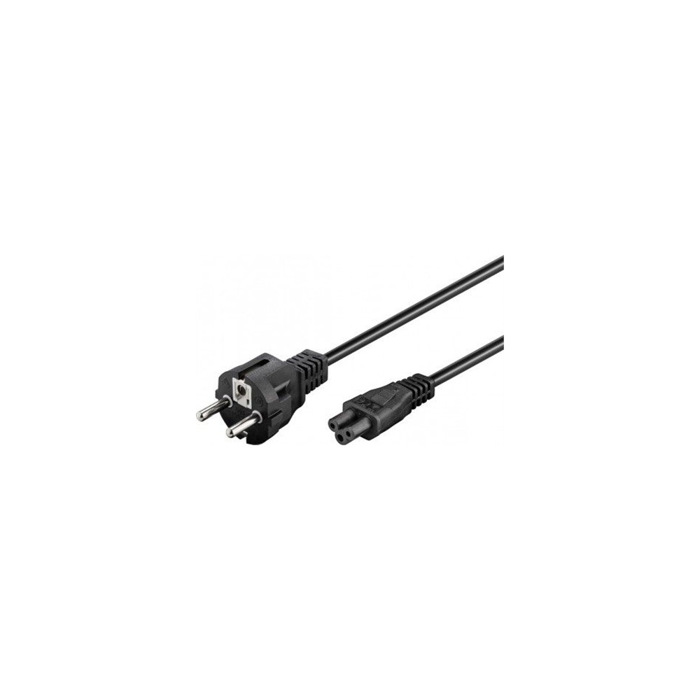 Goobay Power supply cord (safety plug) 93586 Power cord, Black, 1.8 m