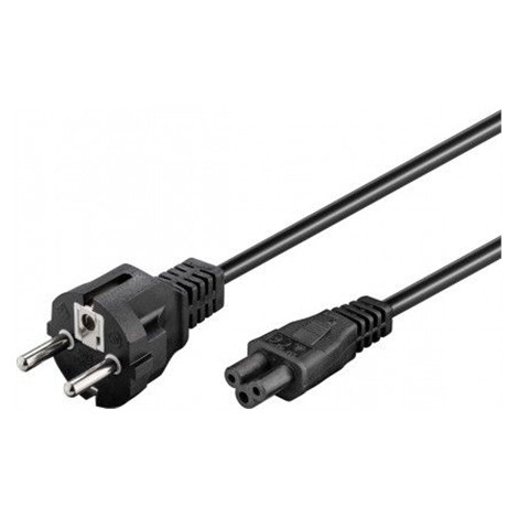 Goobay Power supply cord (safety plug) 93586 Power cord, Black, 1.8 m