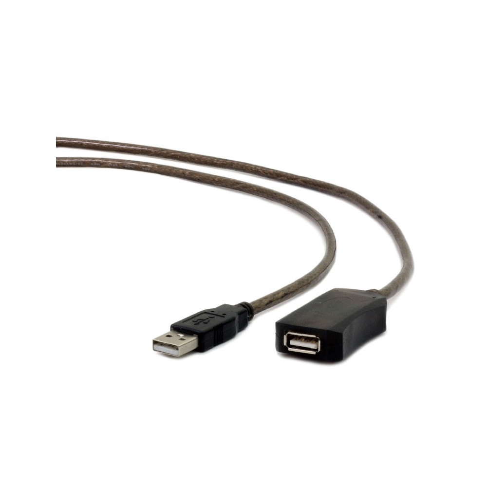 Cablexpert Active USB 2.0 extension cable UAE-01-10M USB, USB 2.0 female (type A), 10 m, Black