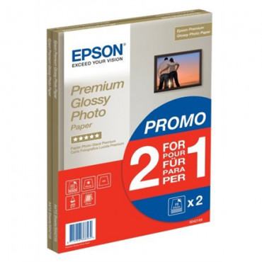 Epson Premium Glossy Photo Paper 30 sheets Photo, White, A4, 255 g/m