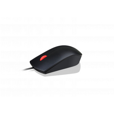 Lenovo Essential USB Wired Mouse, 1600 DPI, 1.8 m, 3 Buttons, Black Lenovo