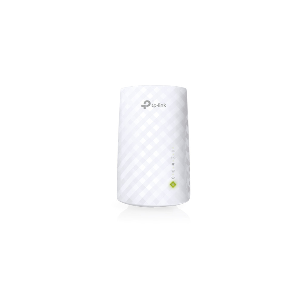 TP-LINK Extender RE200 802.11ac, 2.4GHz/5GHz, 300+433 Mbit/s, 10/100 Mbit/s, Ethernet LAN (RJ-45) ports 1, Antenna type 3xIntern