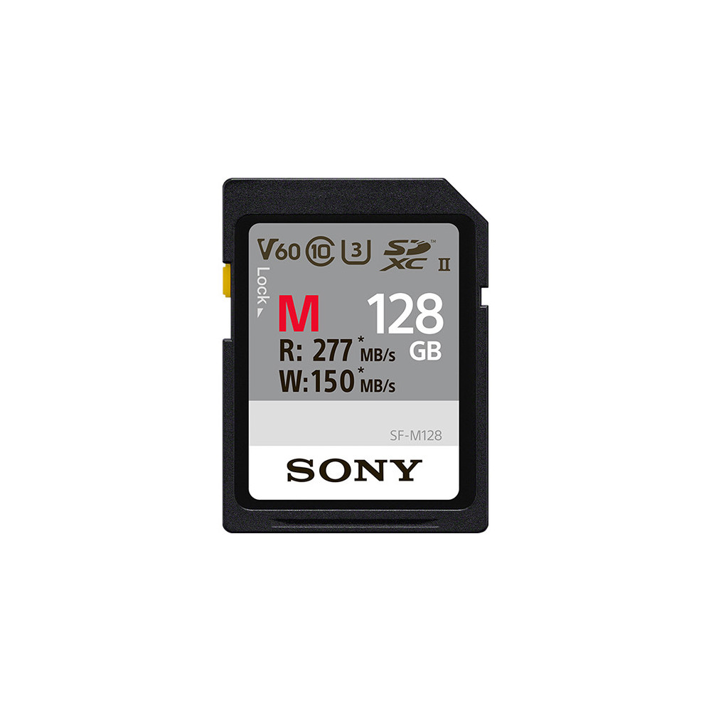 Sony 128 GB SF-M Series UHS-II SD Memory Card