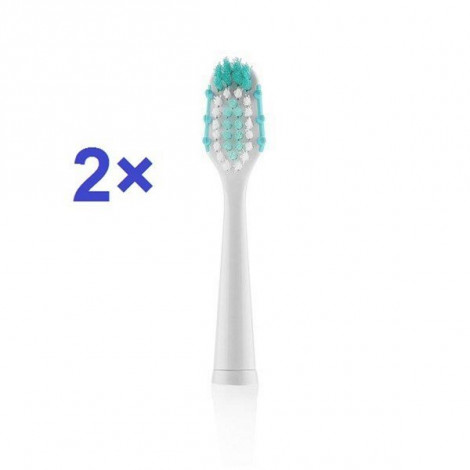 ETA Toothbrush replacement for ETA0709 For adults, Heads, Number of brush heads included 2, White