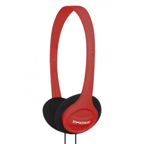 Koss Headphones KPH7r Headband/On-Ear, 3.5mm (1/8 inch), Red,