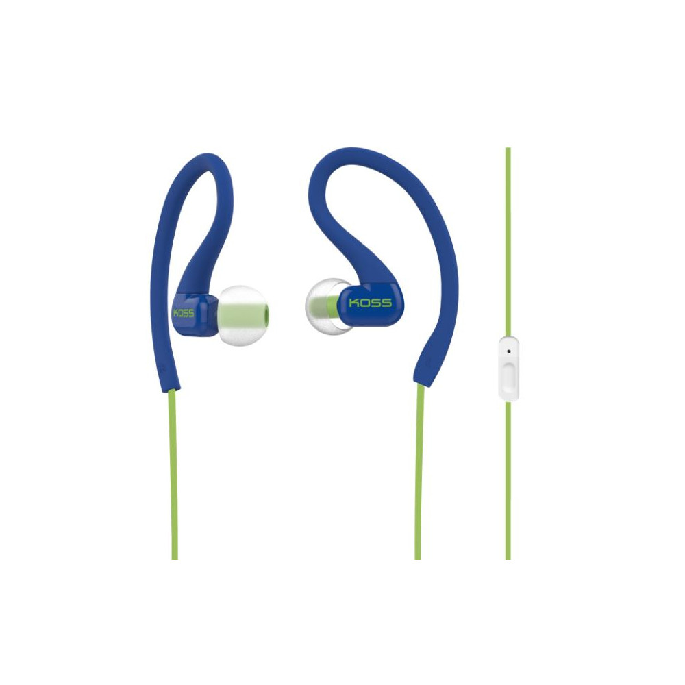 Koss Headphones KSC32iB In-ear/Ear-hook, 3.5mm (1/8 inch), Microphone, Blue,