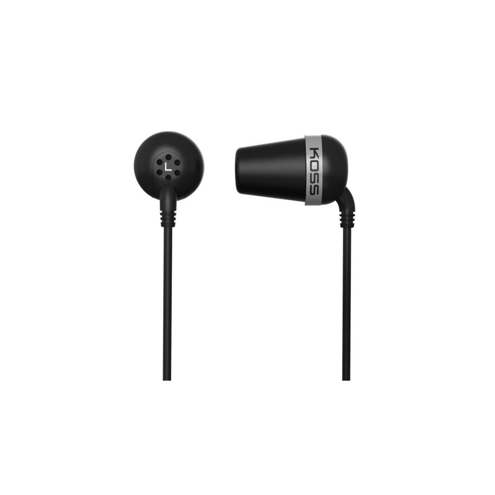 Koss Headphones THE PLUG CLASSIC In-ear, 3.5mm (1/8 inch), Black, Noice canceling,