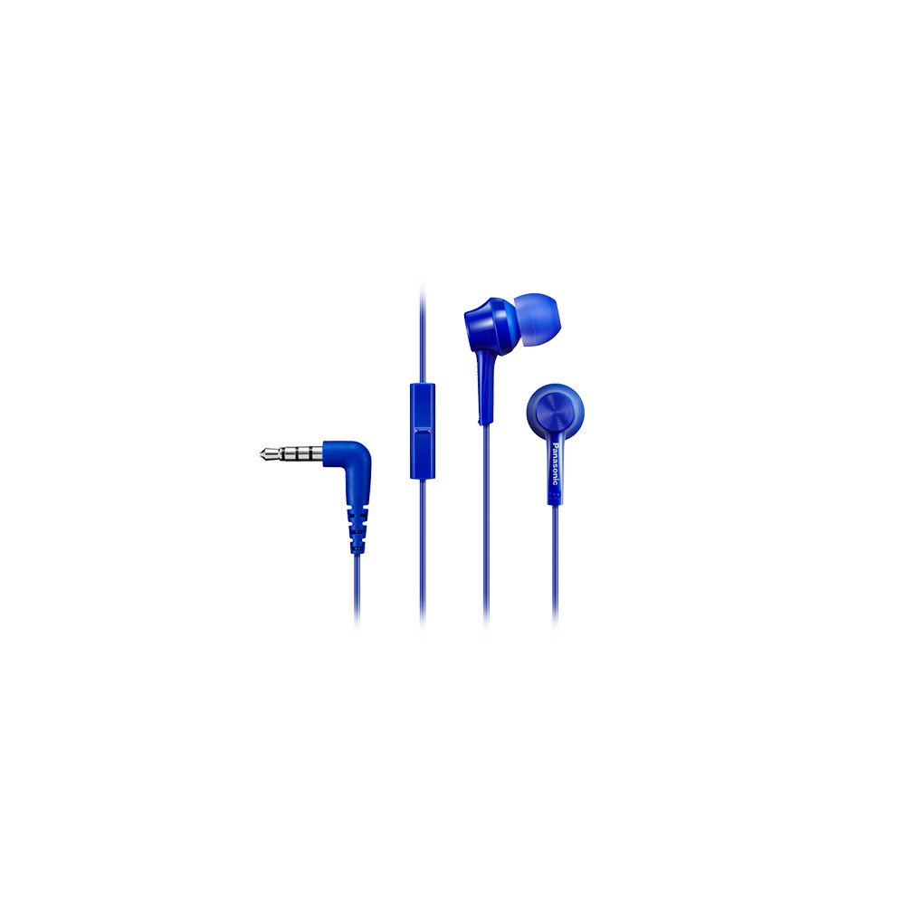 Panasonic Canal type RP-TCM115E-A In-ear, 3.5mm (1/8 inch), Microphone, Blue,