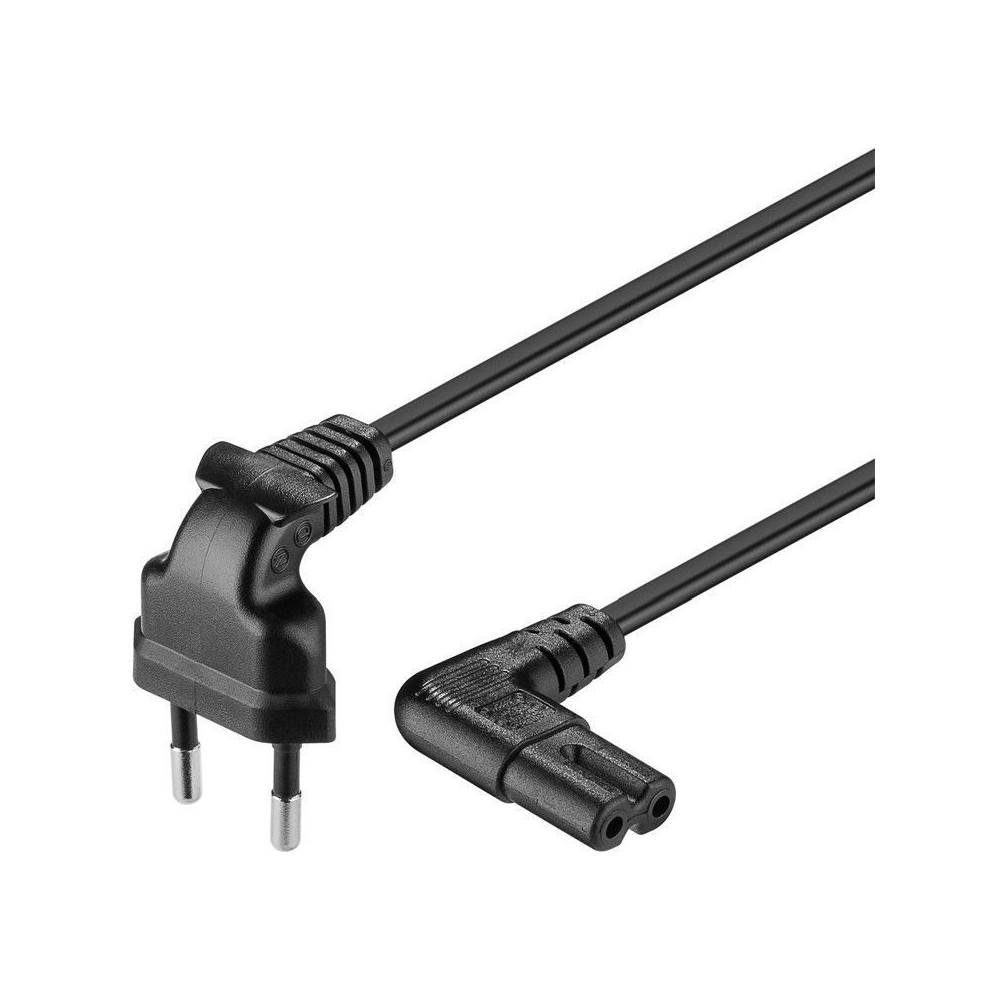 Goobay 97350 Euro connection cord, both ends angled 2 m