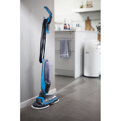 Bissell Mop SpinWave Corded operating, Washing function, Power 105 W, Blue/Titanium