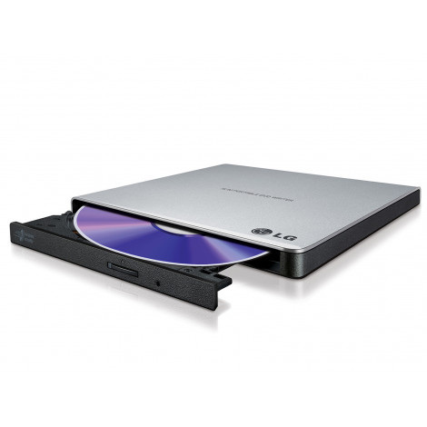 H.L Data Storage Ultra Slim Portable DVD-Writer GP57ES40 Interface USB 2.0, DVD R/RW, CD read speed 24 x, CD write speed 24 x, S