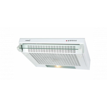 CATA Hood F-2060 Conventional, Energy efficiency class C, Width 60 cm, 195 m /h, Mechanical control, LED, White