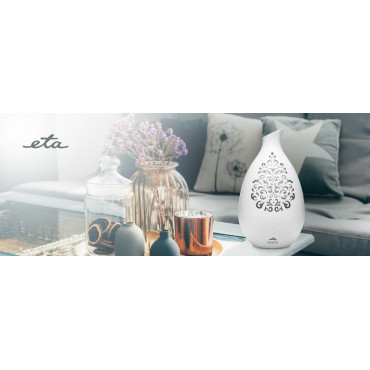 ETA Aroma diffuser Essenco ETA163490000 Ultrasonic, Suitable for rooms up to 20 m , White