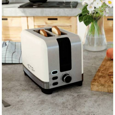 ETA Storio Toaster ETA916690040 Power 930 W, Housing material Stainless steel, Beige