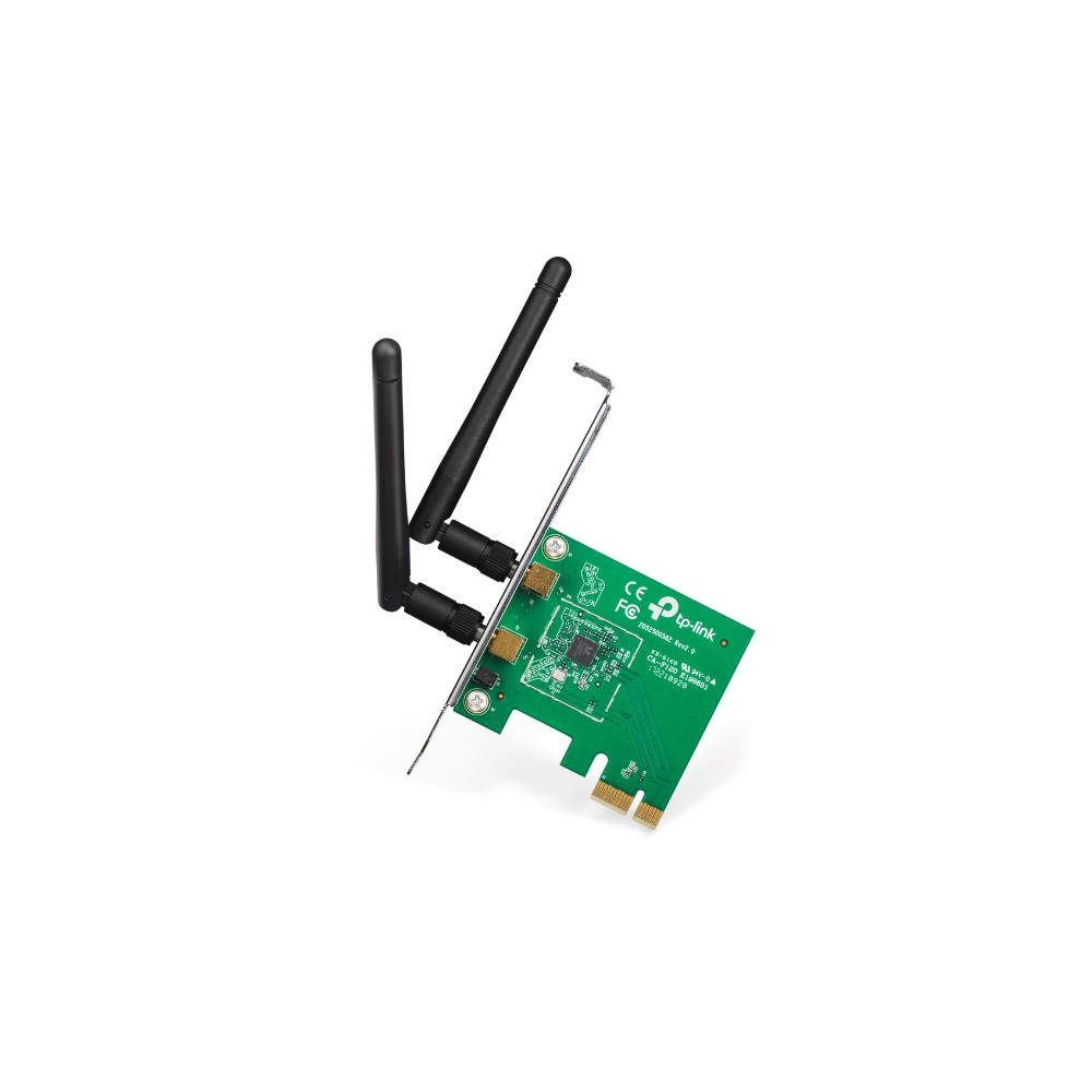 TP-LINK TL-WN881ND, PCI Express Adapter 2.4GHz, 802.11n, 300Mbps, 1xDetachable antenna 2dBi