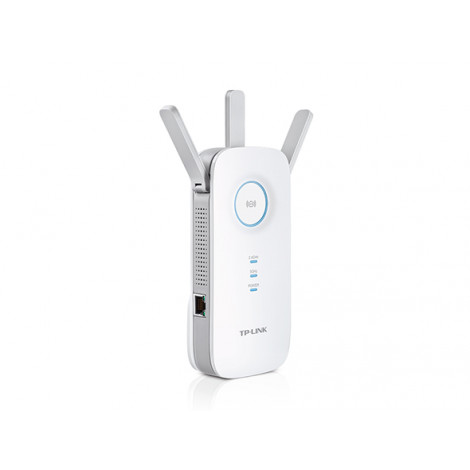 TP-LINK Extender RE450 802.11ac, 2.4GHz/5GHz, 450+1300 Mbit/s, 10/100/1000 Mbit/s, Ethernet LAN (RJ-45) ports 1, Antenna type 3x