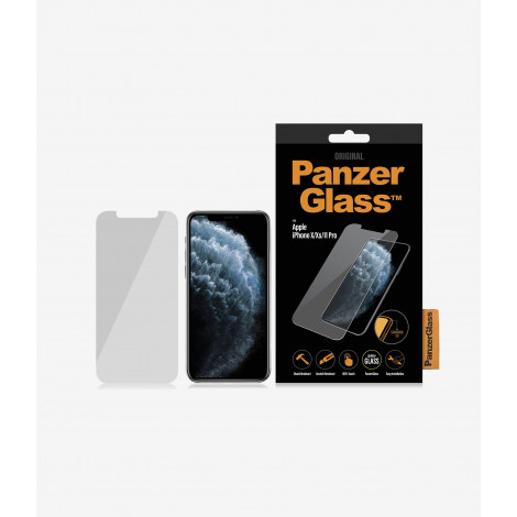 PanzerGlass 2661 Screen Protector, iPhone, X/XS, Tempered glass, Transparent