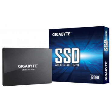Gigabyte GP-GSTFS31120GNTD 120 GB, SSD interface SATA, Write speed 380 MB/s, Read speed 500 MB/s
