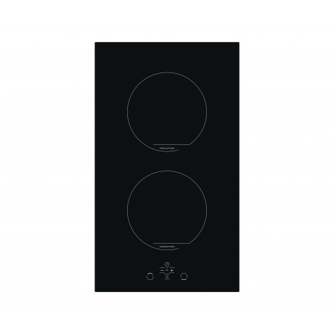 Simfer Hob H3.020.DEISP Induction, Number of burners/cooking zones 2, Touch control, Timer, Black