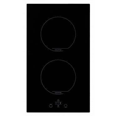 Simfer Hob H3.020.DEISP Induction, Number of burners/cooking zones 2, Touch control, Timer, Black