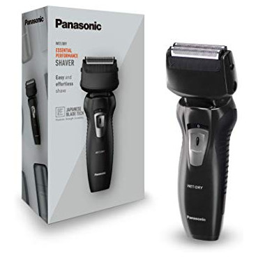 Panasonic Shaver ES-RW31-K503 Cordless, Charging time 8 h, Operating time 21 min, Wet use, Silver, NiMH, Number of shaver heads/