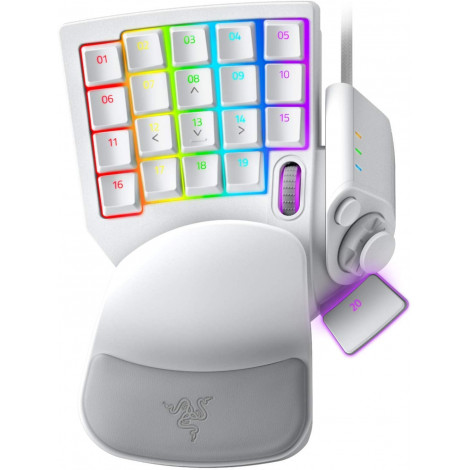 Razer Tartarus Pro Gaming Keypad, Wired, White