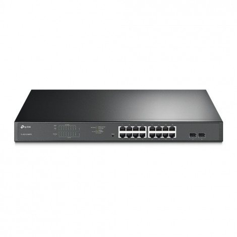 TP-LINK Switch TL-SG1218MPE Web Managed, Rack Mountable, 1 Gbps (RJ-45) ports quantity 16, SFP ports quantity 2, PoE+ ports quan