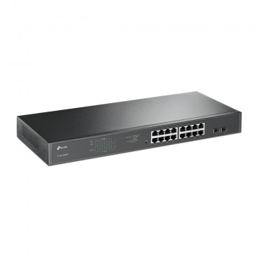 TP-LINK Switch TL-SG1218MPE Web Managed, Rack Mountable, 1 Gbps (RJ-45) ports quantity 16, SFP ports quantity 2, PoE+ ports quan