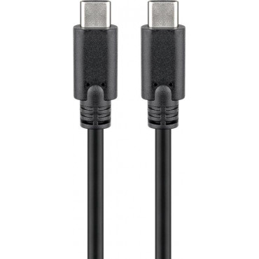Goobay 67976 USB-C 3.1 generation 1 cable, black, 1m