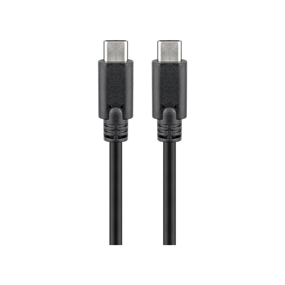 Goobay 67976 USB-C 3.1 generation 1 cable, black, 1m