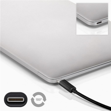Goobay 67976 USB-C 3.1 generation 1 cable, black, 1m