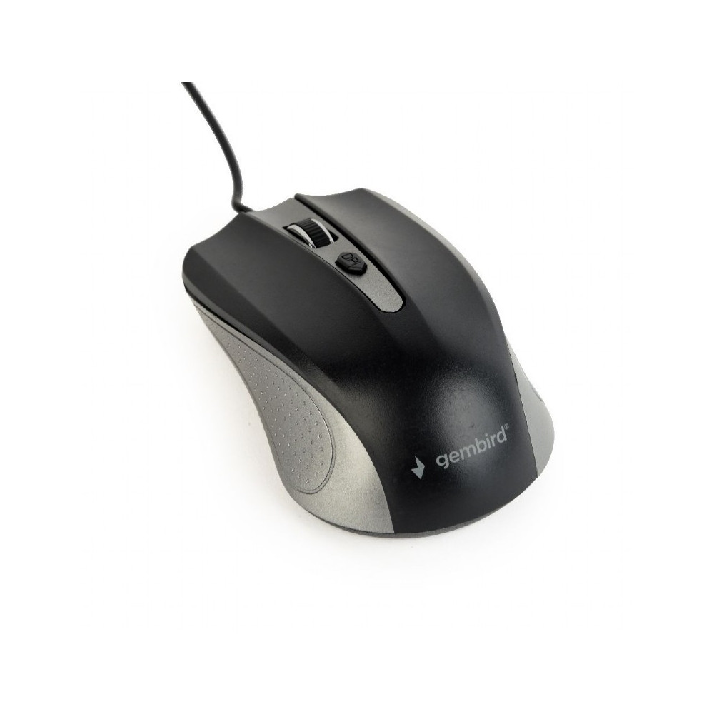 Gembird MUS-4B-01-GB Optical Mouse, Spacegrey/Black, USB