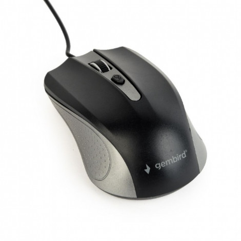 Gembird MUS-4B-01-GB Optical Mouse, Spacegrey/Black, USB