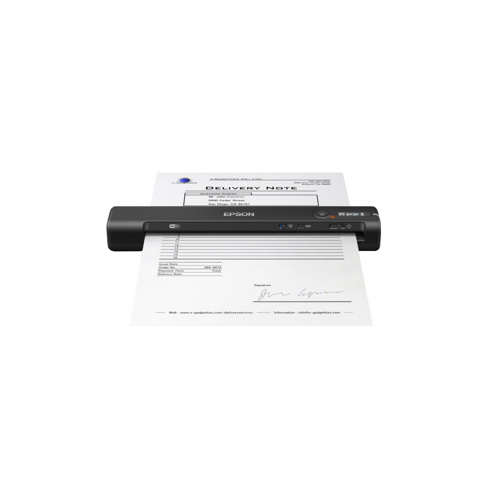 Epson Wireless Mobile Scanner WorkForce ES-60W Colour, Document