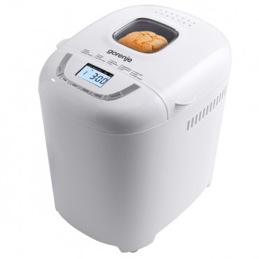 Gorenje Bread maker BM910WII Power 550 W, Number of programs 15, Display LCD, White