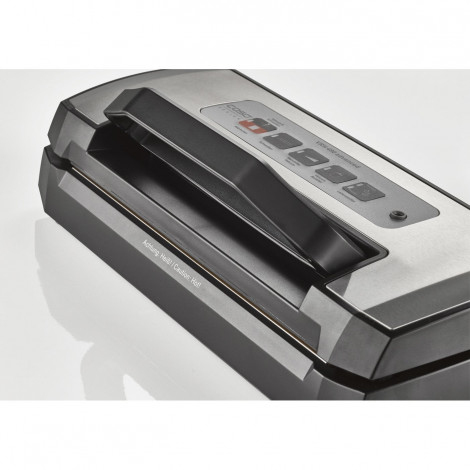 Caso Bar Vacuum sealer VRH 490 advanced Power 110 W, Temperature control, Black/Stainless steel